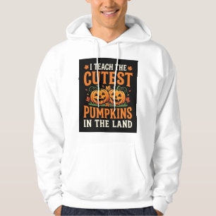 Halloween Teacher Cutest Pumpkins Design_1 Hoodie