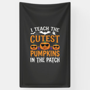 Halloween Teacher Cutest Pumpkins in the Patch Banner