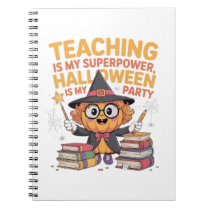 Halloween Teacher Notebook – Teaching Is My Superp
