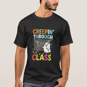 Halloween Teacher Spooky Classroom T-Shirt