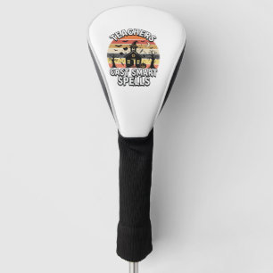 Halloween Teacher Spooky Smarts Golf Head Cover