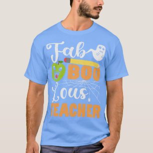 Halloween Teachers Spooky Ghost Teaching Design T-Shirt