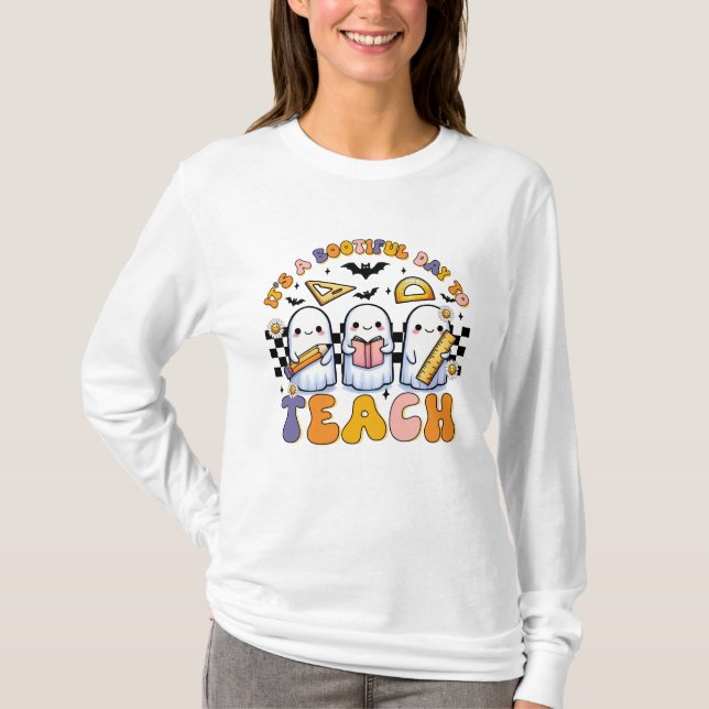 Halloween Teachers T-Shirt (Front)