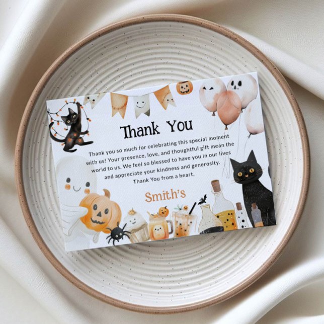 Halloween  thank you card (Creator Uploaded)