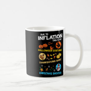 Halloween Thanksgiving Christmas My Spooky Ugly Co Coffee Mug