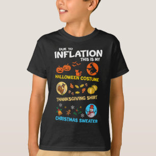 Halloween Thanksgiving Christmas My Spooky Ugly Co T-Shirt