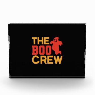 Halloween The Boo Crew Photo Block