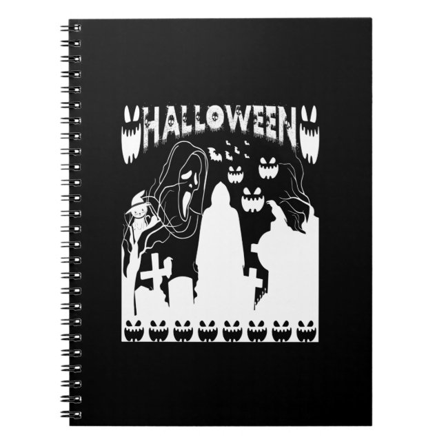 Halloween The Children Of The Night Notebook (Front)