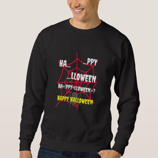 Halloween The Correct Mathematical Equation Sweatshirt (Front)