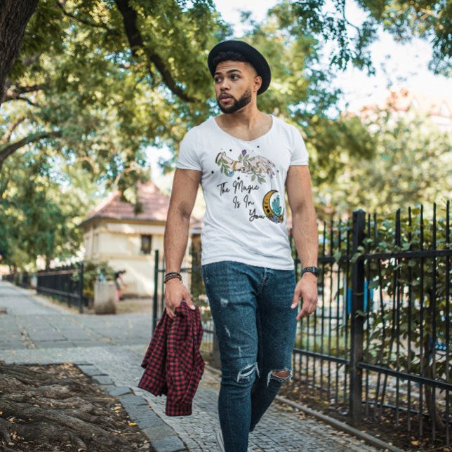 HALLOWEEN THE MAGIC IS IN YOU INSPIRATION CRYSTALS T-Shirt (Creator Uploaded)