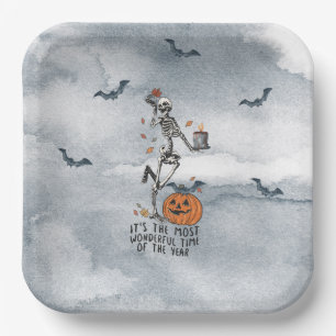 Halloween - The Most Wonderful Time of the Year  Paper Plate