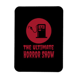 Halloween -The Ultimate Horror Show at Gas Station Magnet