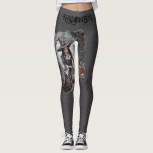 Halloween, The Witch's Midnight Brew Leggings