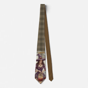 Halloween, The Witch's Midnight Brew Neck Tie