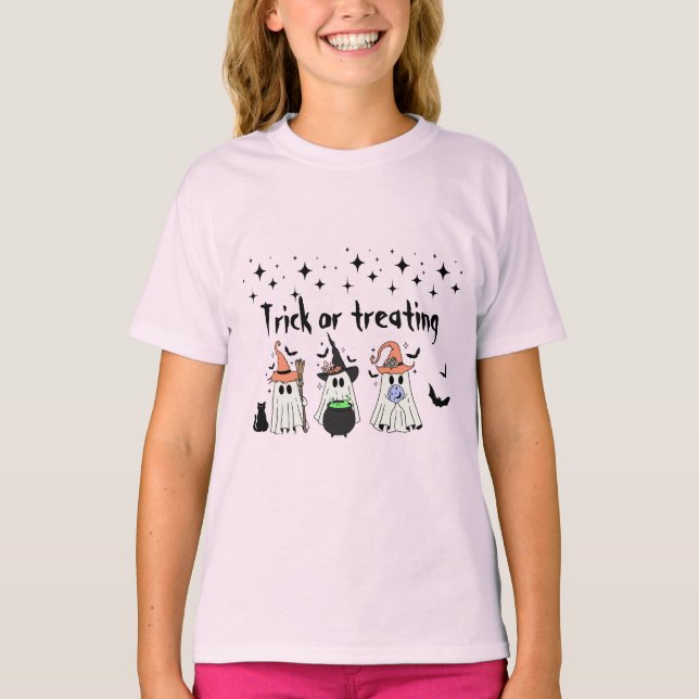 Halloween Theme T-Shirt (Front)