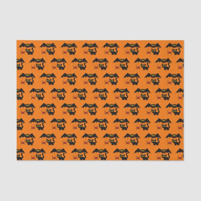 Halloween Theme Tissue Paper (Front)