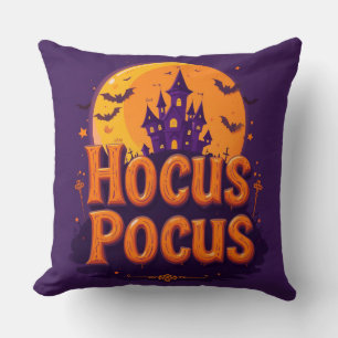 Halloween-Themed Artwork Cushion