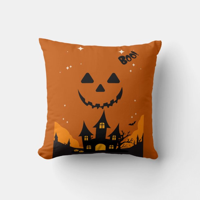 Halloween Themed Baby Shower gift Cushion (Front)