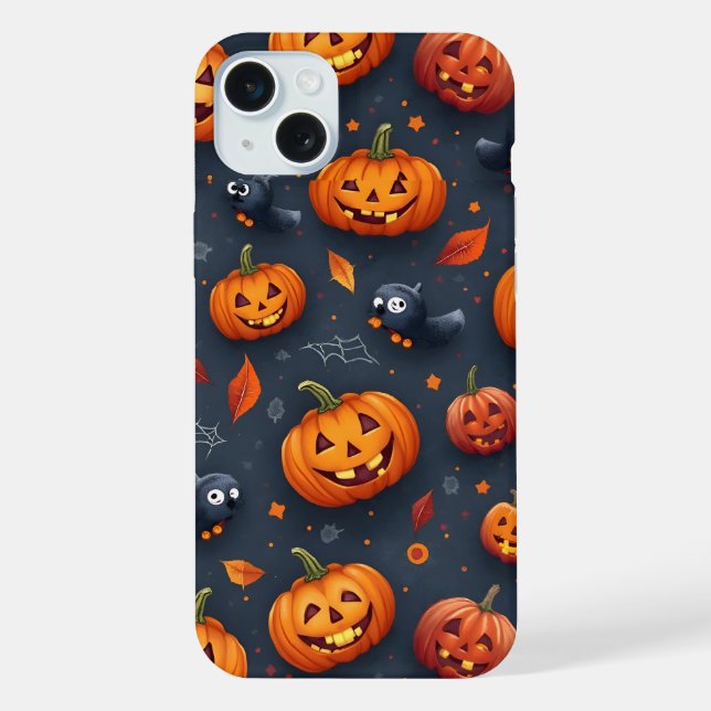 Halloween-themed iPhone15 Plus Case (Back)