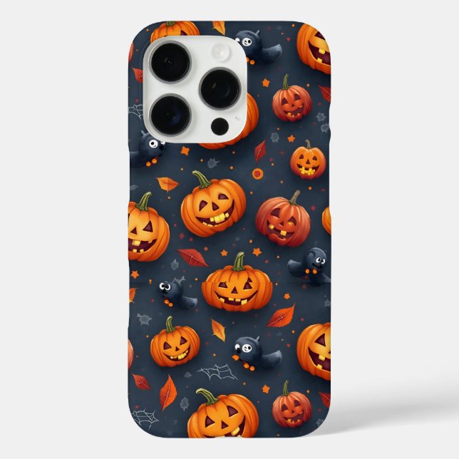 Halloween-themed iPhone16 Pro Case (Back)
