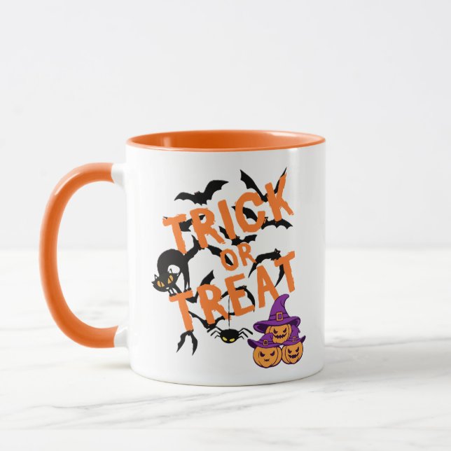 halloween themed mug (Left)