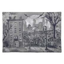 Halloween-themed Placemats