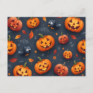 Halloween-themed Post Card