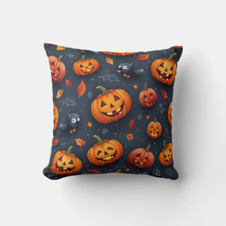 Halloween-themed Small Throw Pillow