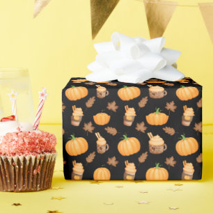 Halloween themed wrapping paper