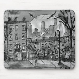 Halloween-themes Mousepad