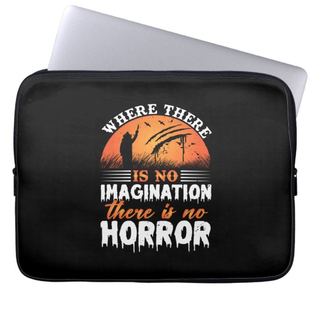 Halloween There Is No Horror Laptop Sleeve (Front)