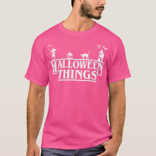 Halloween Things Funny Pumpkin Face Halloween Cost T-Shirt