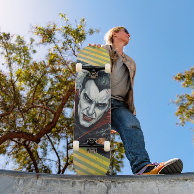 Halloween, Thirsty Vampire  Skateboard (Outdoor 1)
