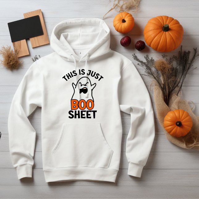 Halloween This Is Just Boo Sheet, Funny Ghost  Hoodie (Creator Uploaded)