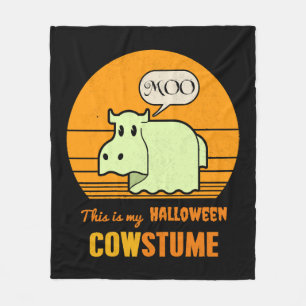 Halloween - This is my Halloween costume Fleece Blanket