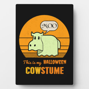 Halloween - This is my Halloween costume Plaque