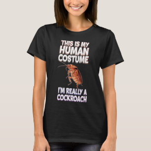 Halloween This Is My Human Costume I'm Really A Ro T-Shirt