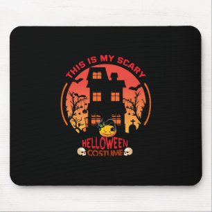 Halloween This Is My Scary Helloween Costume Mouse Pad