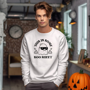 Halloween This Is Some Boo Sheet, Funny Ghost  Sweatshirt