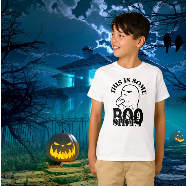 Halloween This Is Some Boo Sheet, Funny Ghost  T-Shirt (Creator Uploaded)