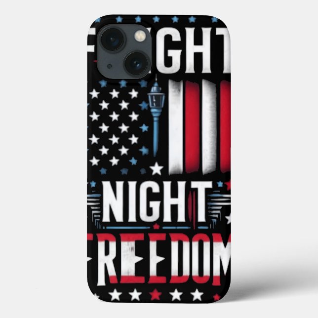 Halloween Thrill and National Freedom Case-Mate iPhone Case (Back)
