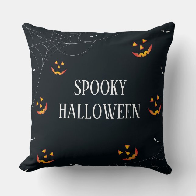 Halloween Throw Pillow (Front)
