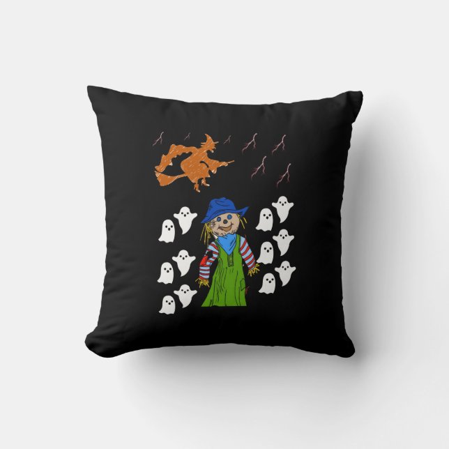 Halloween Throw Pillow (Front)