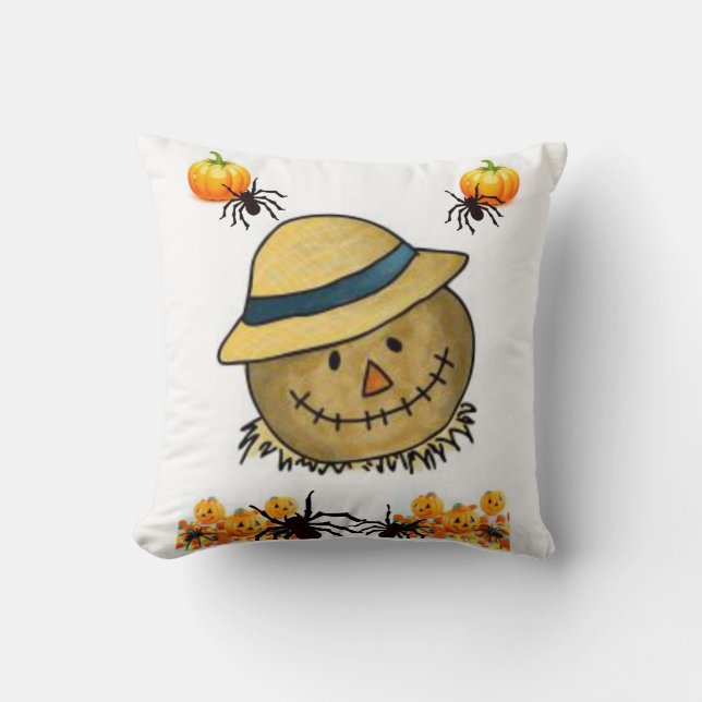 Halloween Throw Pillow (Front)