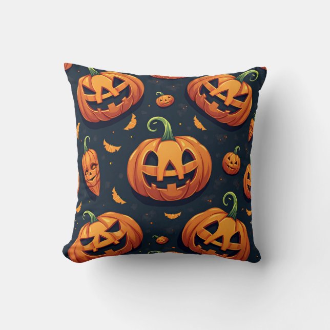 Halloween Throw Pillow (Front)
