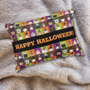 Halloween Throw Pillow Guinea Pigs