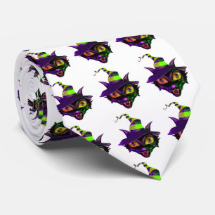 Halloween Tie/Spooky Cat Tie