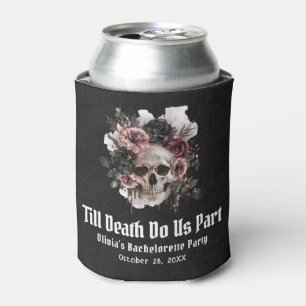 Halloween Till Death Do Us Part Bachelorette Party Can Cooler