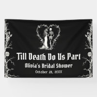 Halloween Till Death Do Us Part Bridal Shower