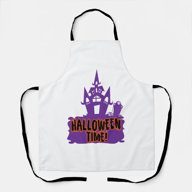 Halloween Time!   Apron (Front)